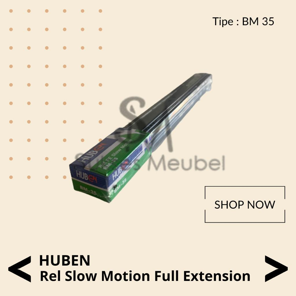 HUBEN Rel Slow Motion Full Extention BM - 35 - 250 | Rel Laci Double Track Slow Motion HUBEN