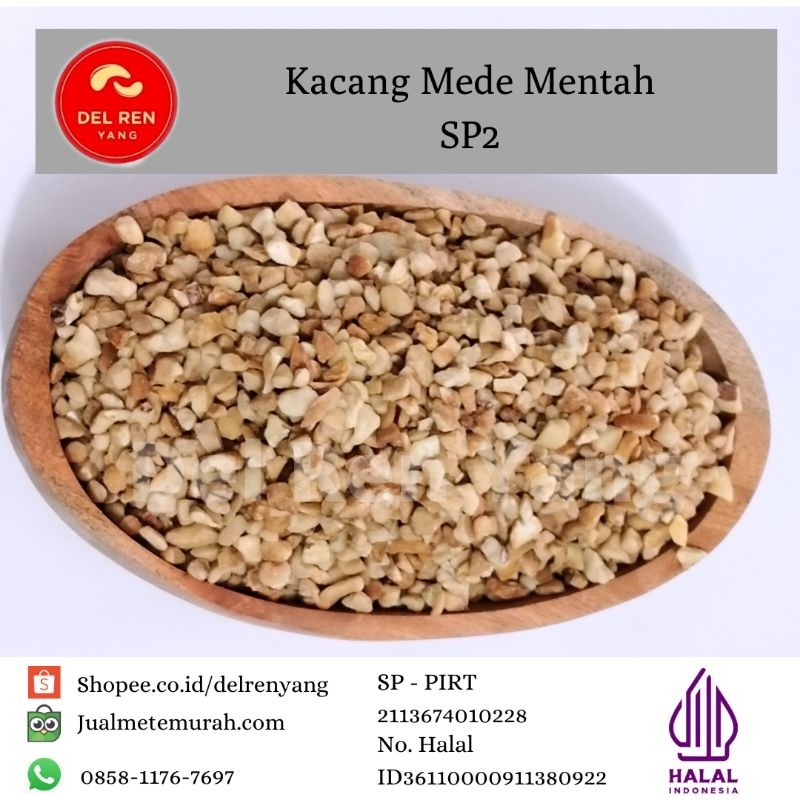 

Kacang Mede pecahan Hancuran Menir BB