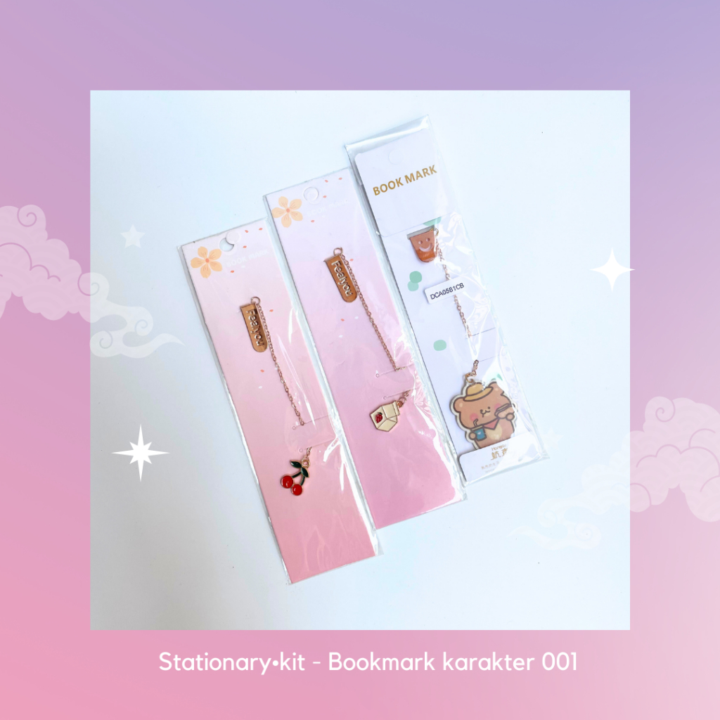 

Stationary•kit - Bookmark karakter 001