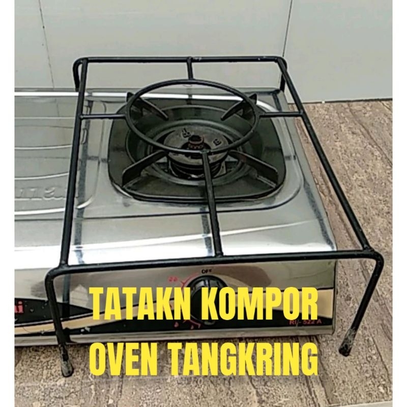 Tatakan Kompor Oven tangkring /Behel oven tangkring / Tatakan oven hock 1 lubang
