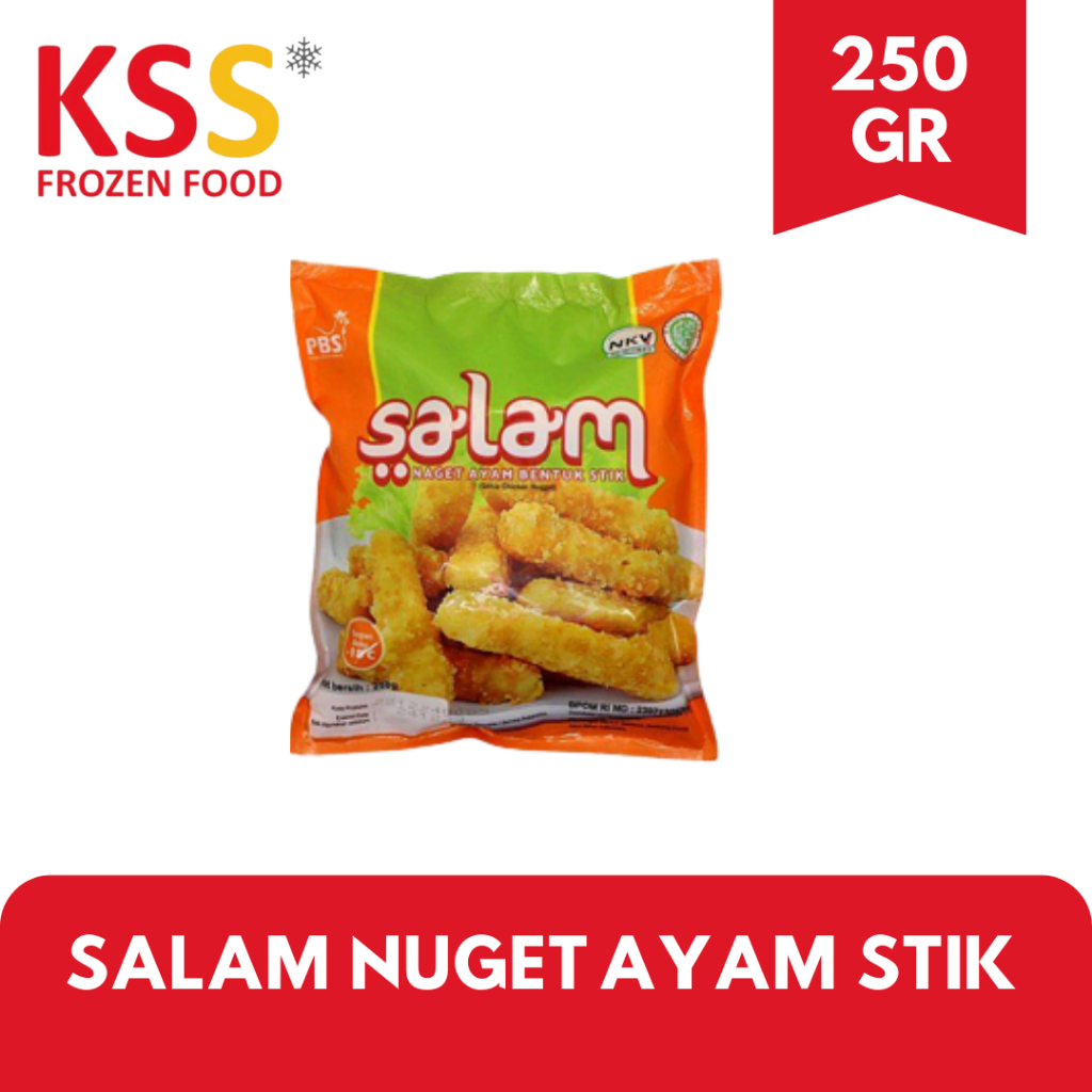 

SALAM NUGGET STIK AYAM 250 GR