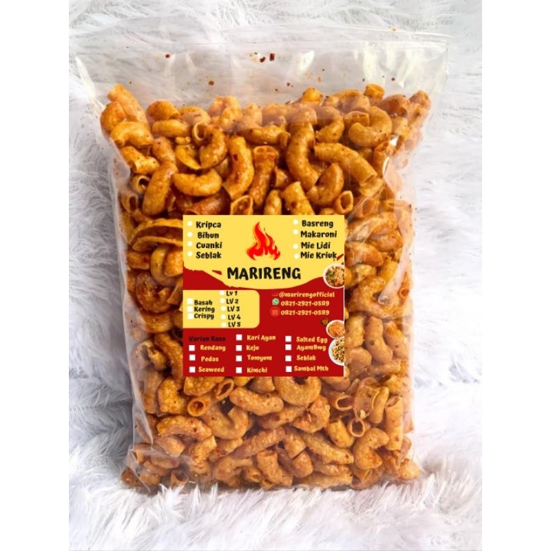 

1 KG MAKARONI DAUN JERUK MAKRONI PEDAS DAUN JERUK