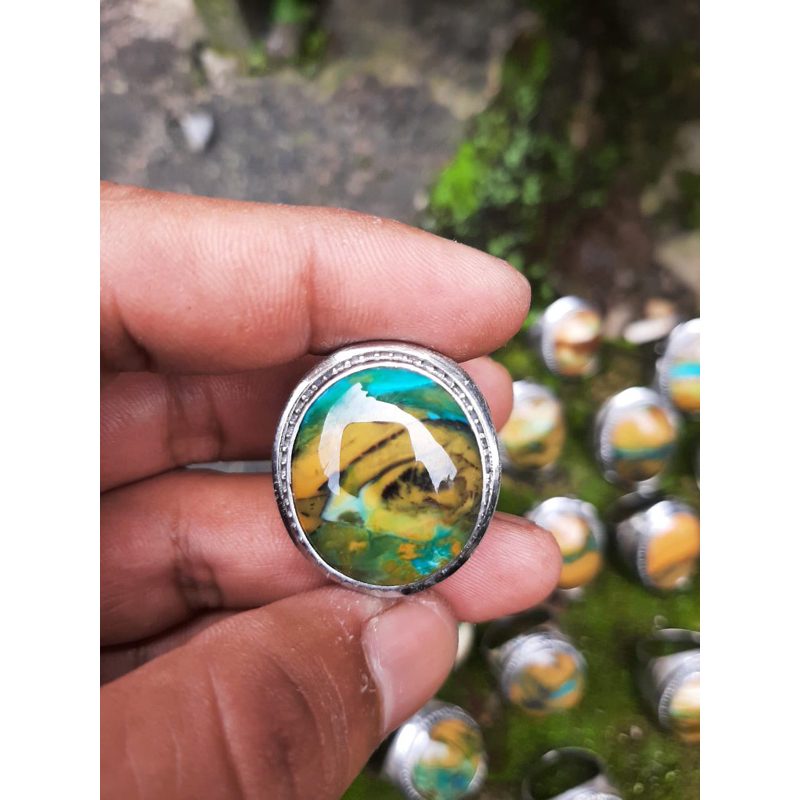 CINCIN BATUK AKIK PANCAWARNA GARUT CIKOLAK1