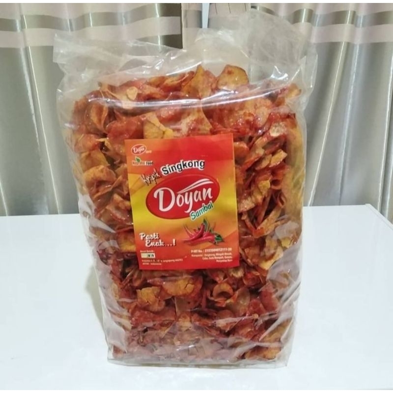 

Keripik singkong balado pedas 1kg murah keripik singkong balado