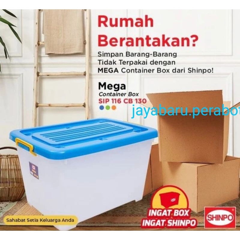 Box container Mega CB 130 shinpo