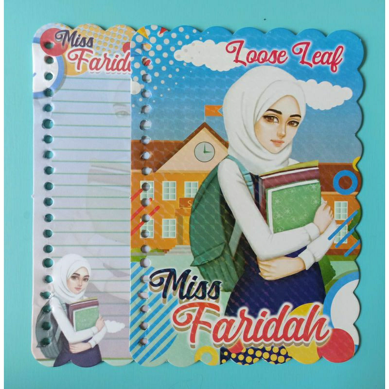 

20 LEMBAR ISI BINDER A5 HIJAB MOTIF 4