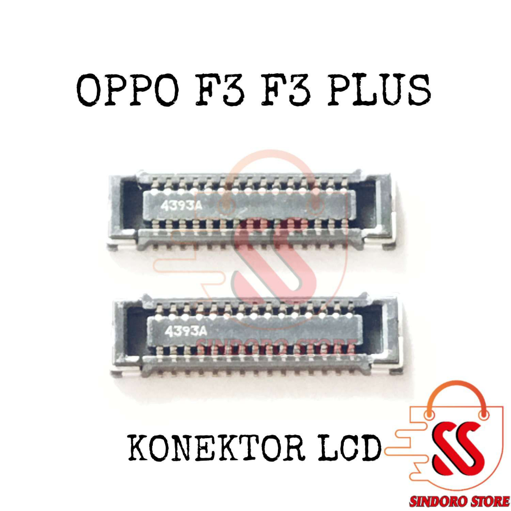 Konektor Lcd Opp F3 F3 Plus Fpc 30 Pin Di Mesin