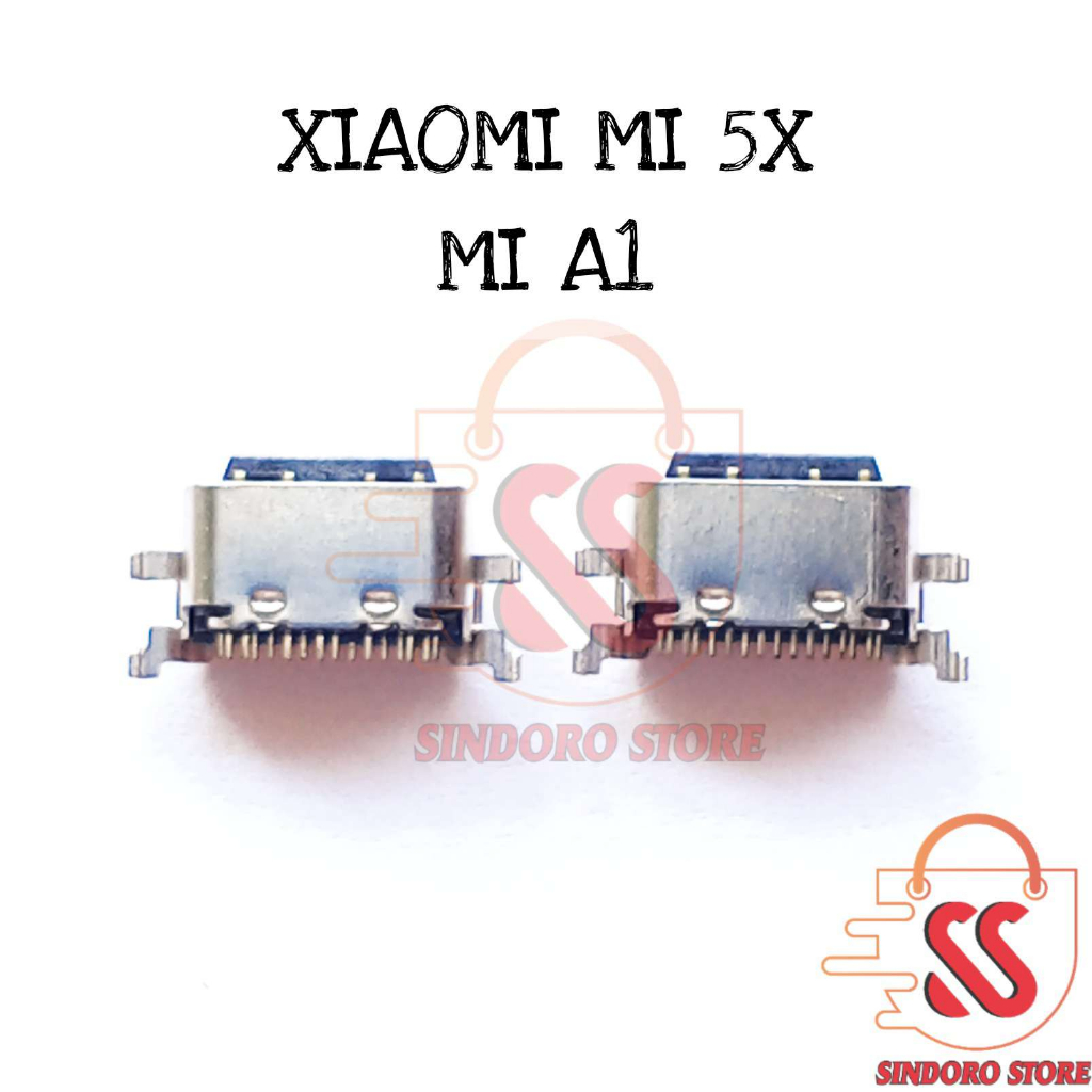 Konektor Charger Xiaomi Mi 5x Mi A1 Mi5x MiA1 Usb Cas Plug In Con Tc Only