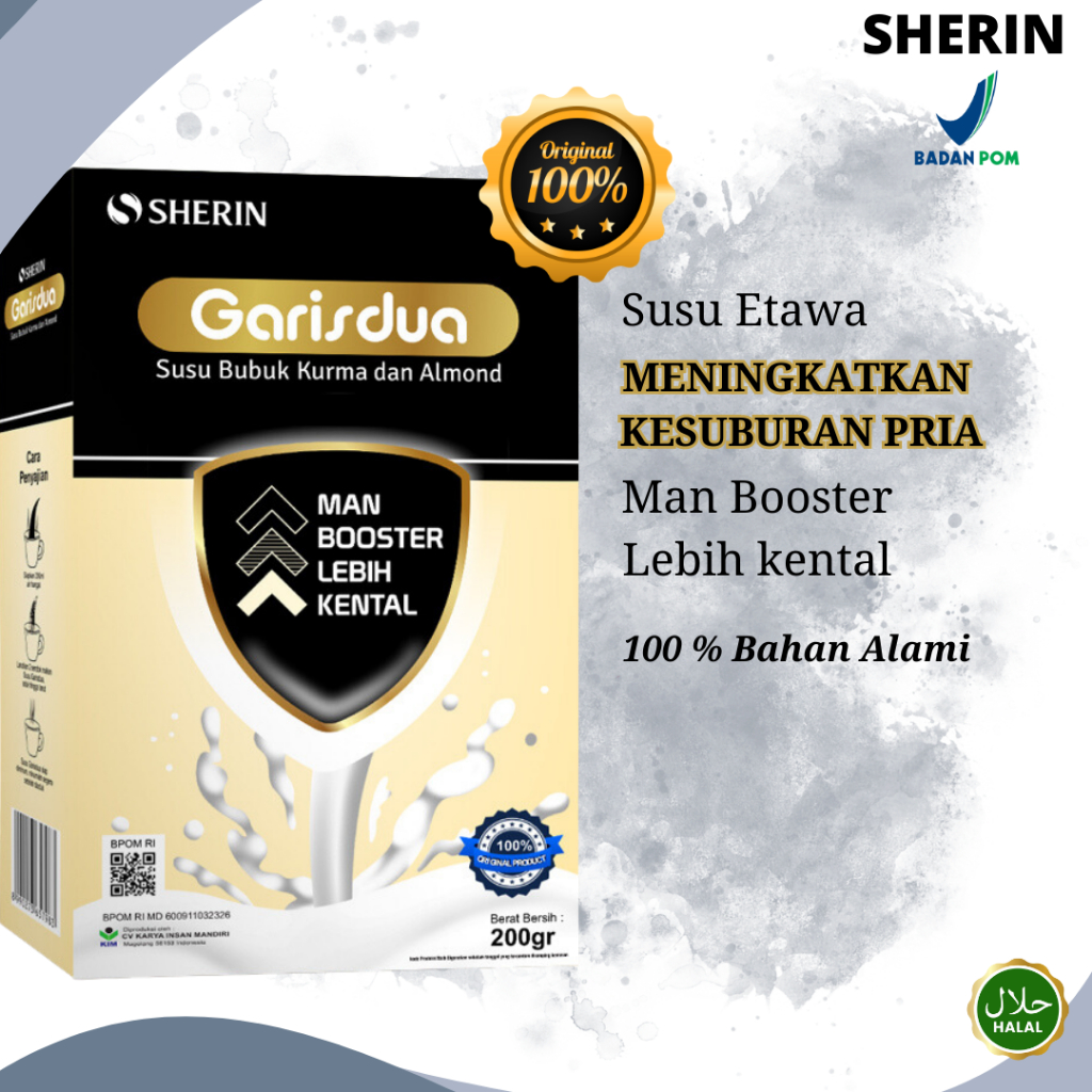 Susu Garis Dua Susu Promil Pria - Susu Garis Dua Kesuburan Pria
