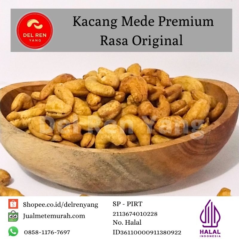 

Kacang Mede Matang Super Premium Rasa Original