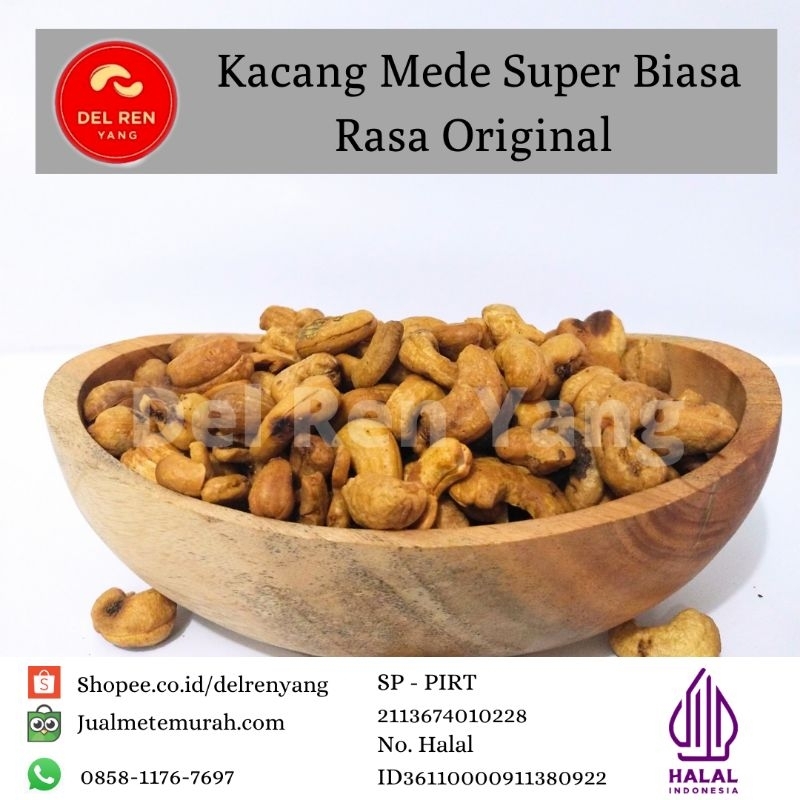 

Kacang Mede Matang Grade Super Biasa