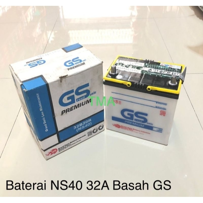 Aki Mobil GS NS40 Basah