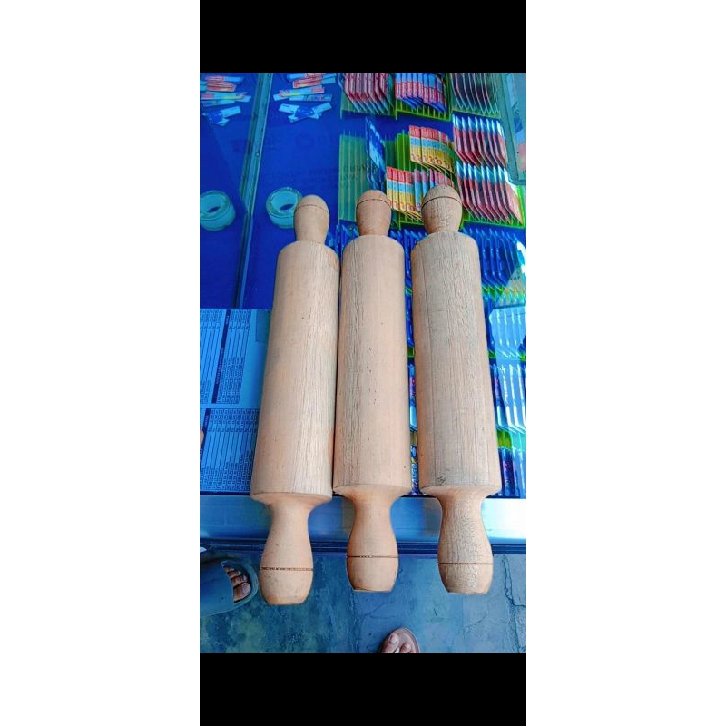 GILINGAN KUE BAWANG / GILINGAN KAYU /ROLLPIN ADONAN KUE / PENGGILASAN ADONAN KUE