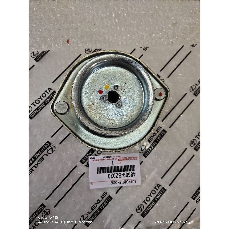 karet support shock breaker toyota daihatsu agya ayla