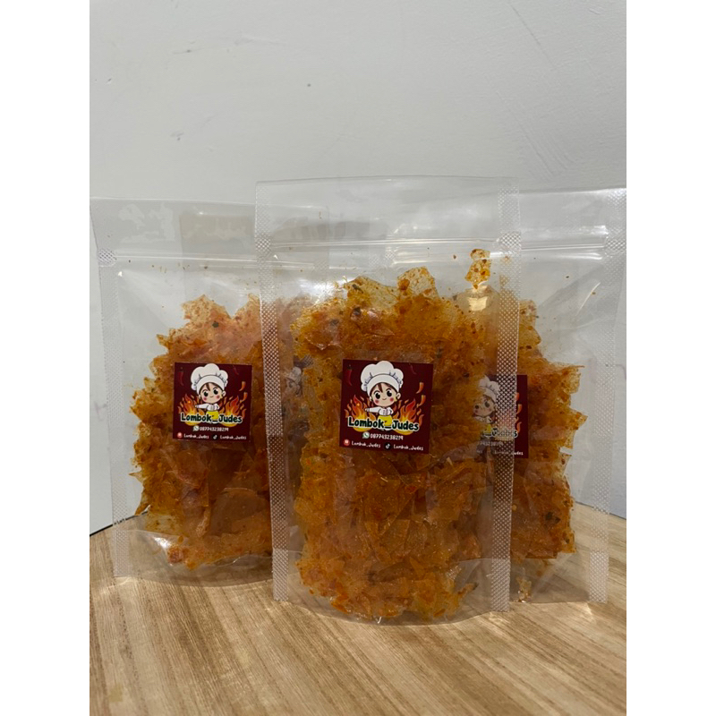 

Keripik kaca kemasan mini size