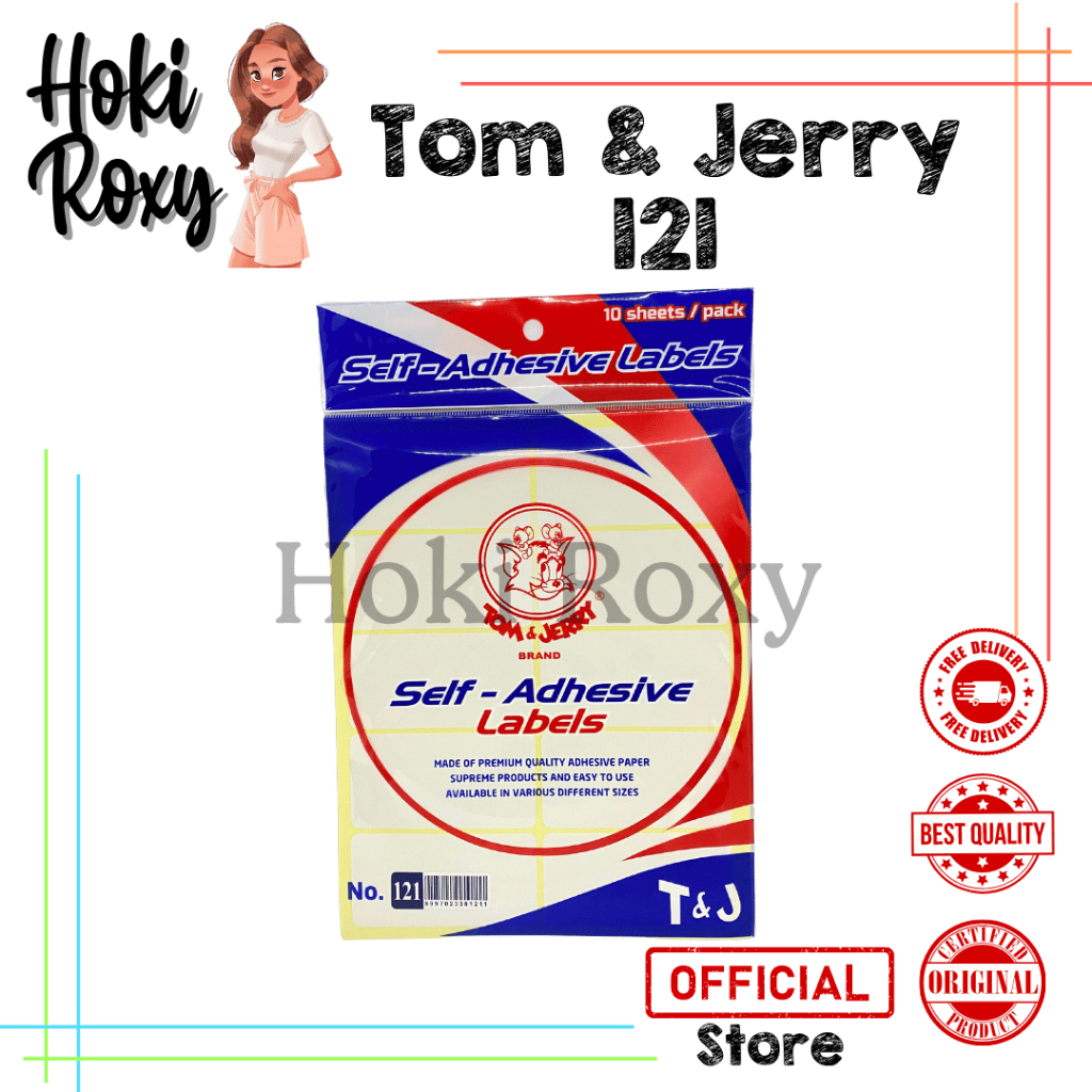 

T&J Labels No. 121 // TOM AND JERRY 12