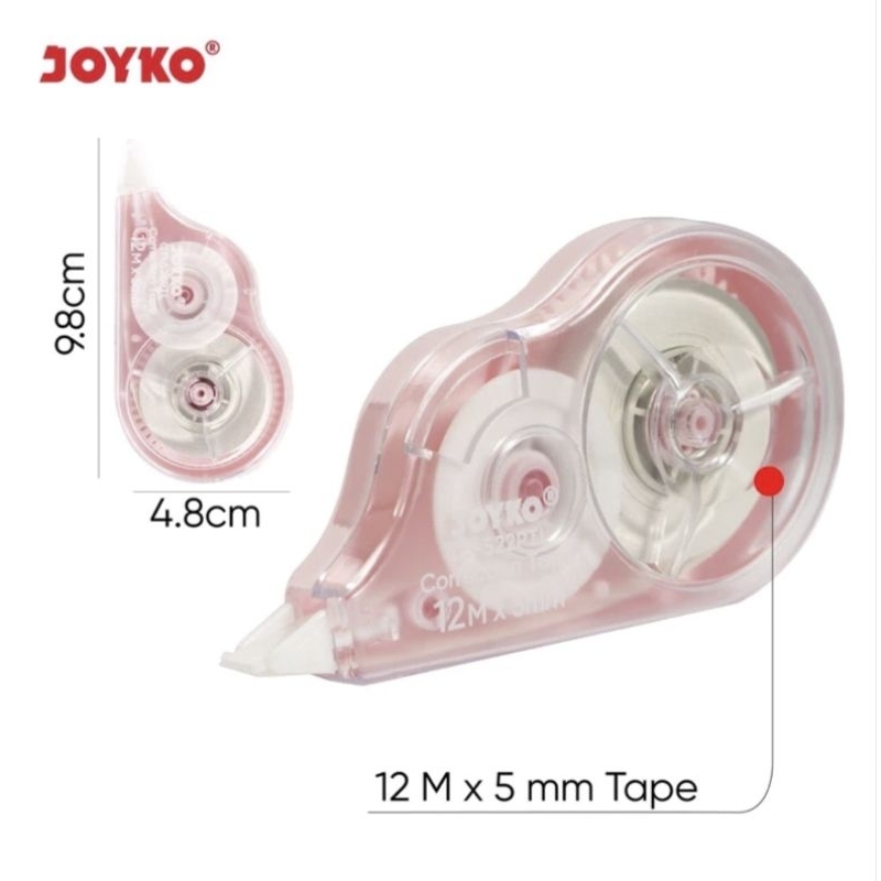 

Tip Ex Kertas / Correction Tape Joyko CT-522 Pastel