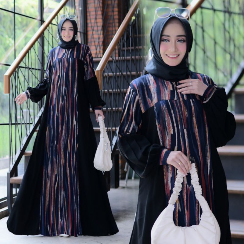 Baju Gamis Dewasa Motif By Ririn Collection