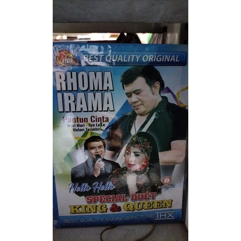 Kaset Video Lagu Rhoma Irama Special Duet King & Queen Pantun Cinta