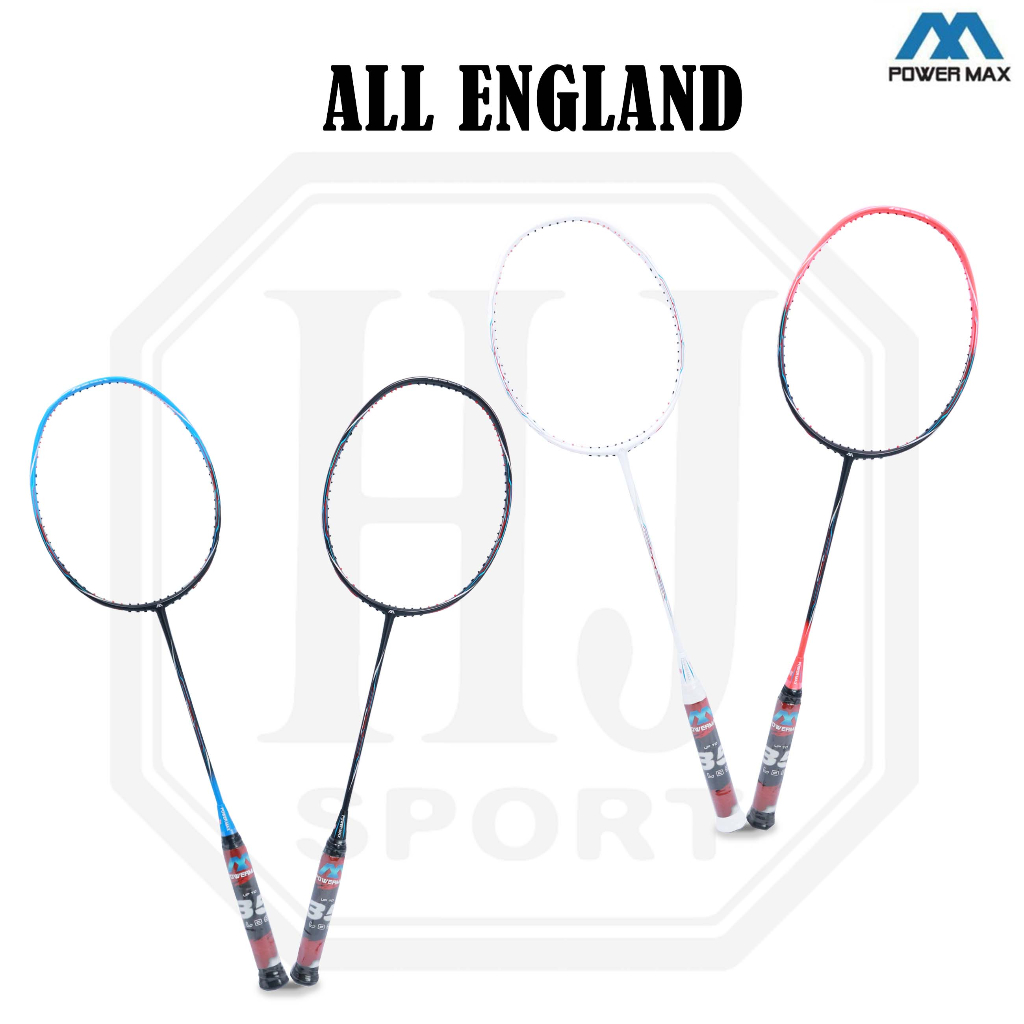 Raket Badminton Power Max All England Bonus Senar