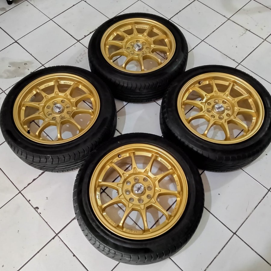 Velg Mobil Bekas Ring 16 Hsr Wheel Buat Mobil Yaris Calya Datsun Ignis Swift Mobilio Vios Jazz Xenia