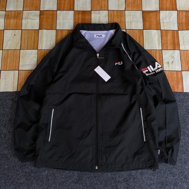 Jaket Casual Classic Winbreakers Fila Size L Second Original
