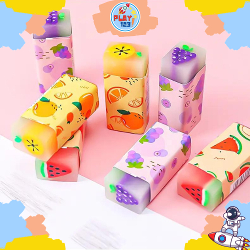 

[PLAY.123] Penghapus Motif Buah-buahan / Fruits Eraser