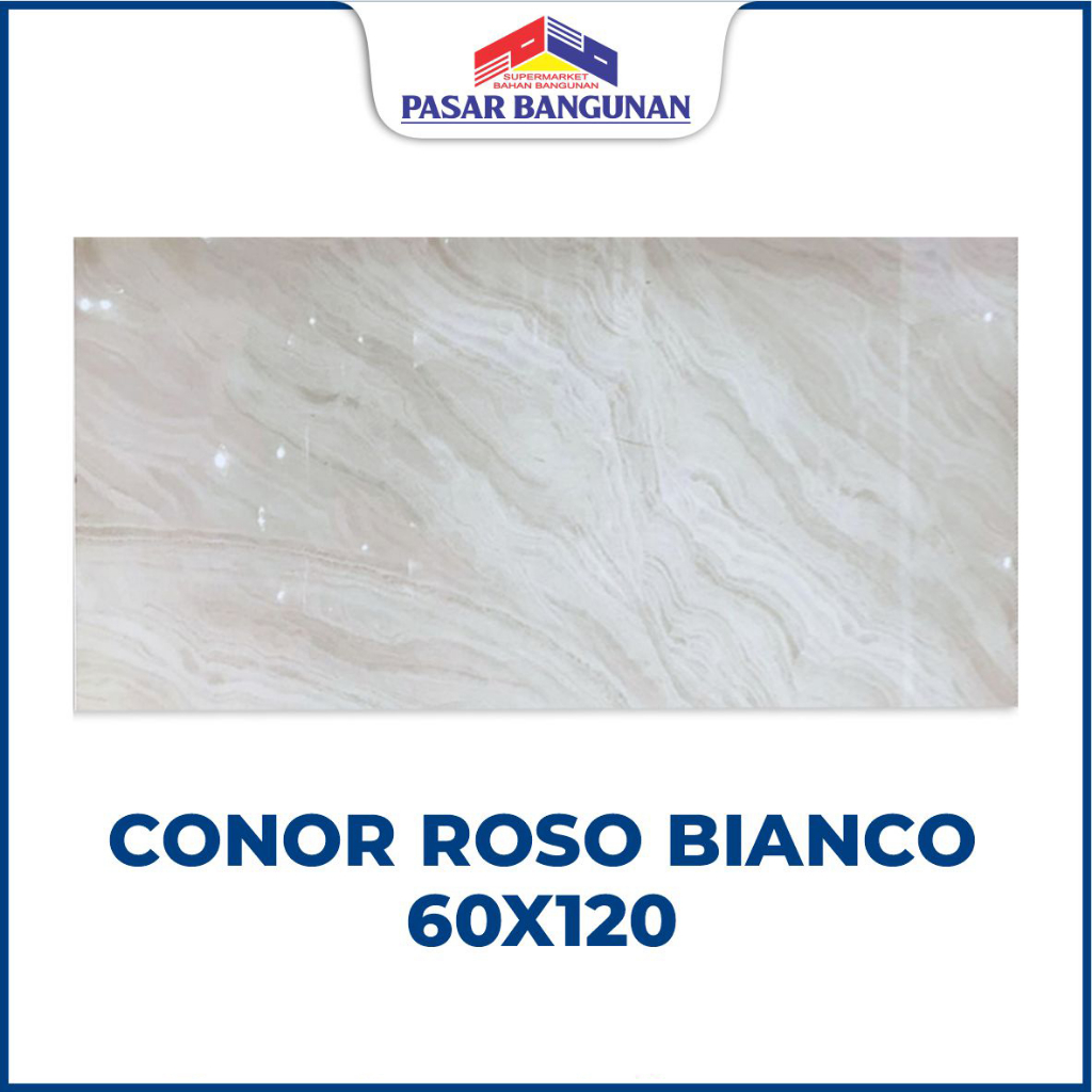 Granit Conor Roso Bianco 60x120