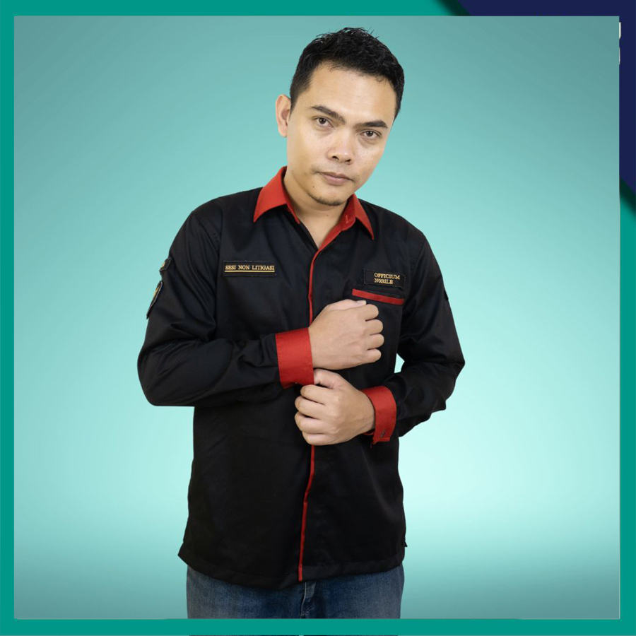 Kemeja PDL Custom Bordir Lengan Panjang Outdoor Baju Taktikal Pdh