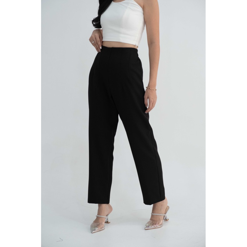 IWEARGRACIE - Gia Pants / Celana Highwaist / Celana Pencil Wanita / Celana Panjang Wanita