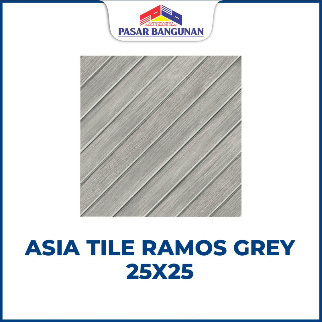 Keramik Asia Tile Ramos Grey 25x25