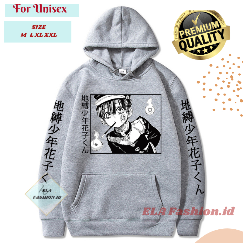 Jaket Sweater Hoodie Jibaku Shounen Hanako kun toilet bound anime