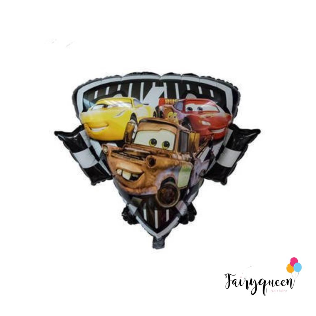 Balon Foil Hitam Car McQueen