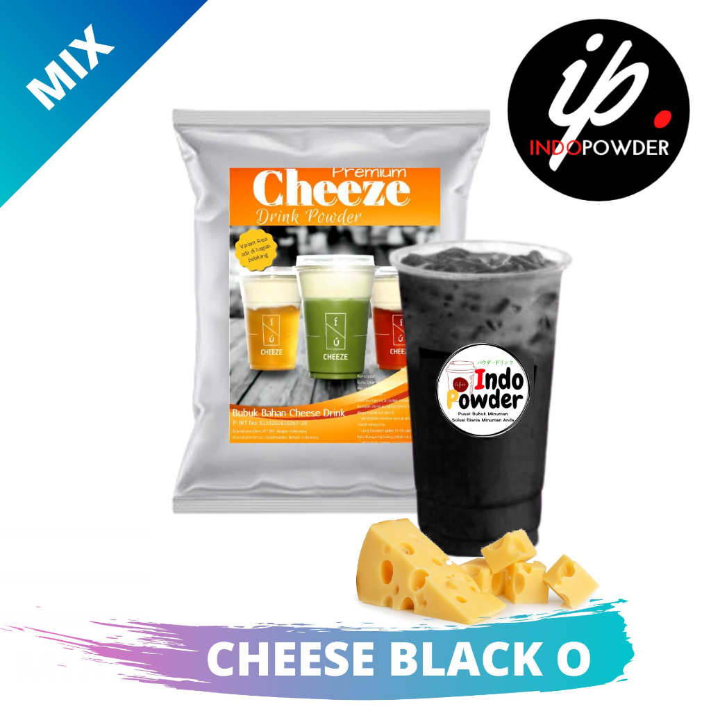 

Bubuk CHEESE BLACK O 1Kg I Bubuk Minuman CHEESE BLACK O 1Kg