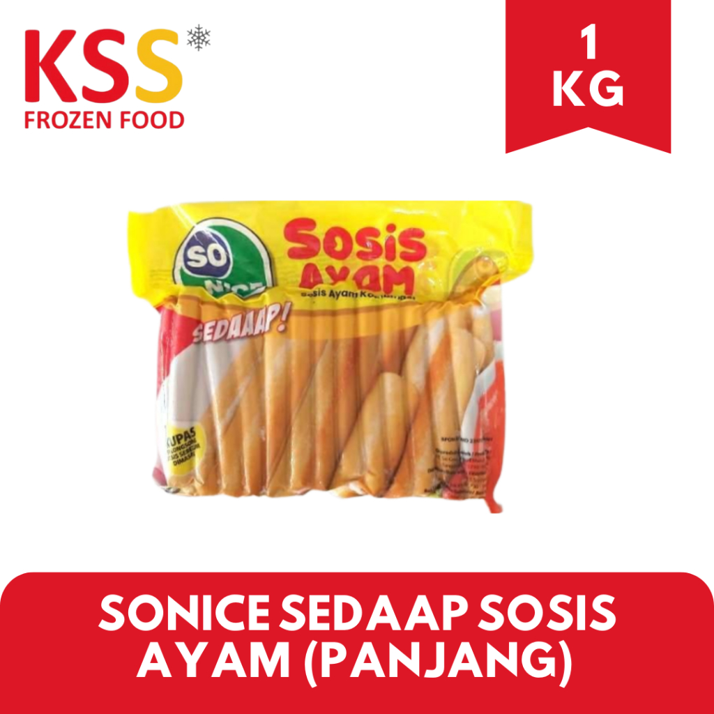 

SONICE SEDAAP SOSIS AYAM 1 KG