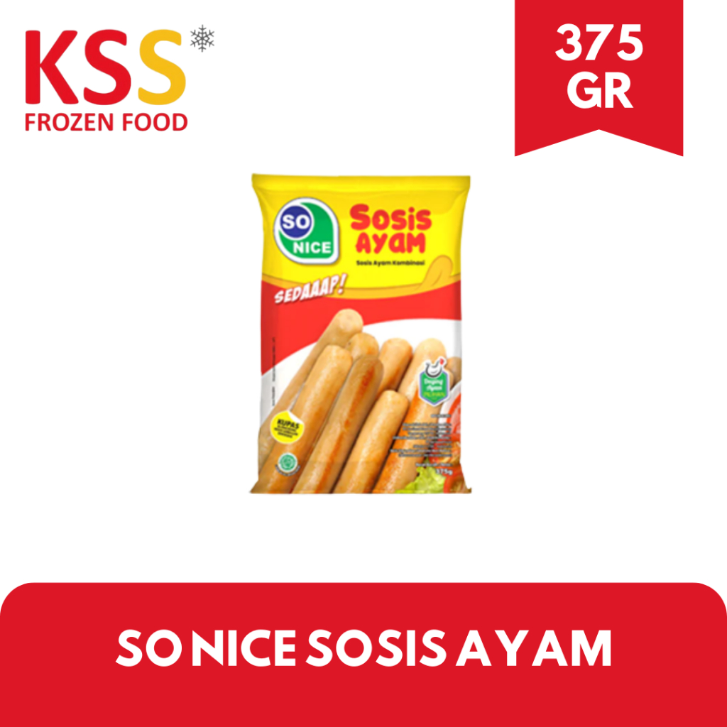 

SONICE SOSIS AYAM 375 GRAM