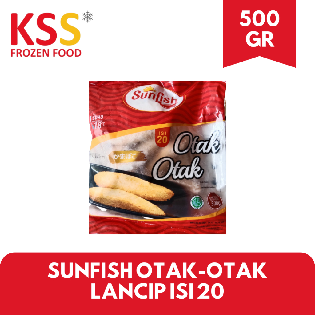 

SUNFISH OTAK-OTAK LANCIP ISI 20 500 GR