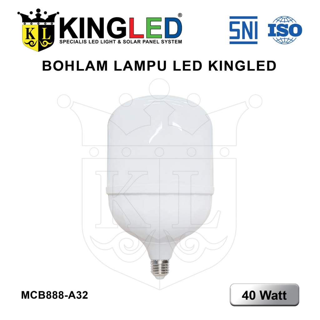 KINGLED Lampu Bola LED Capsule JUMBO 30 Watt / 40 Watt / 50 Watt