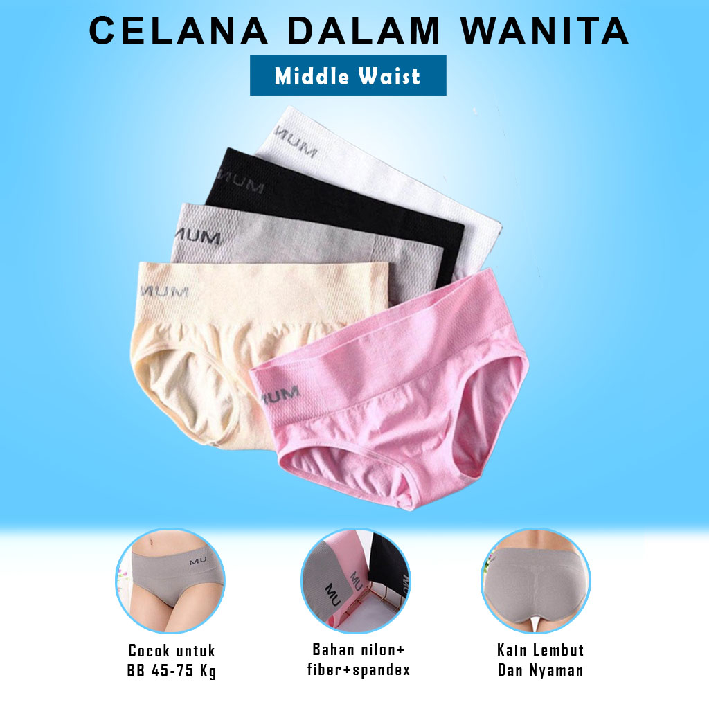 Celana Dalam Wanita Munafi CD Cewek Underware CD Munafi* Katun Premium