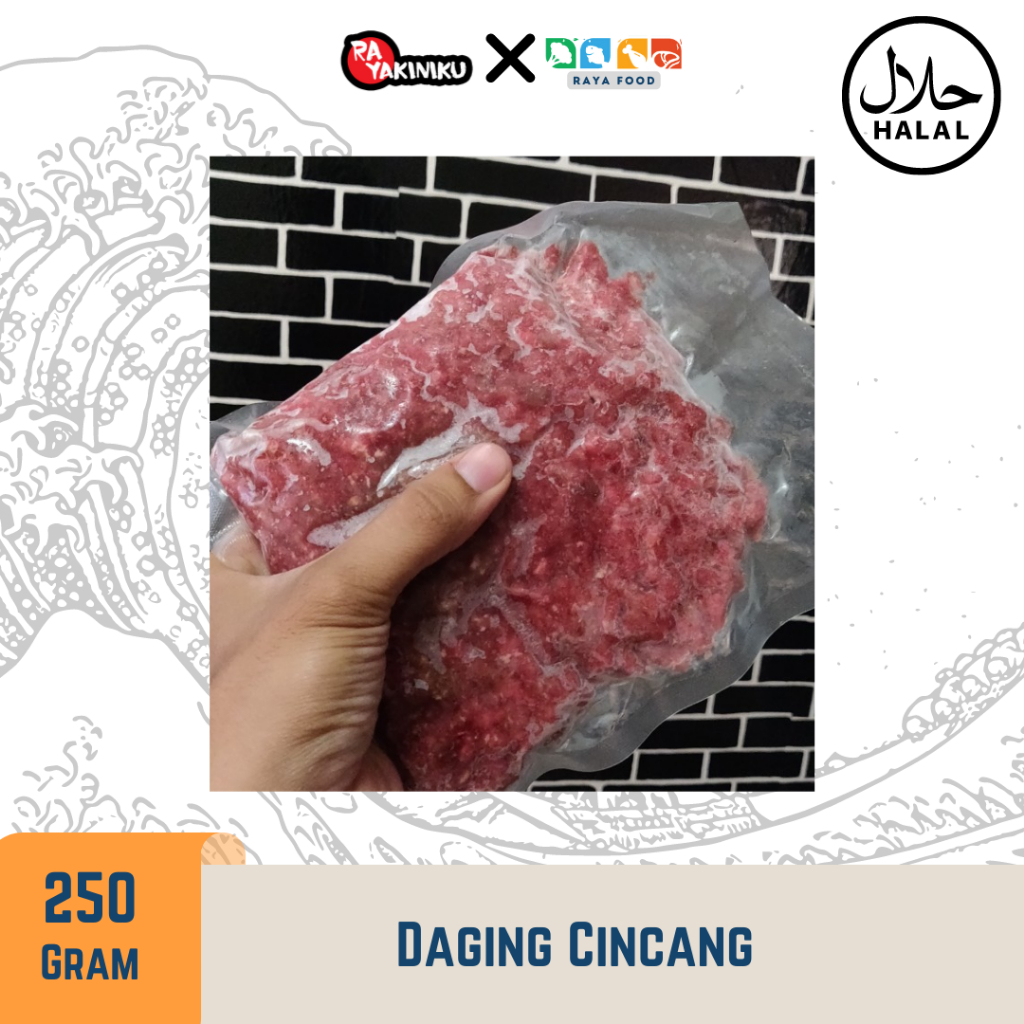 

Daging Giling Cincang sedikit lemak / Minced Meat less fat 250gr