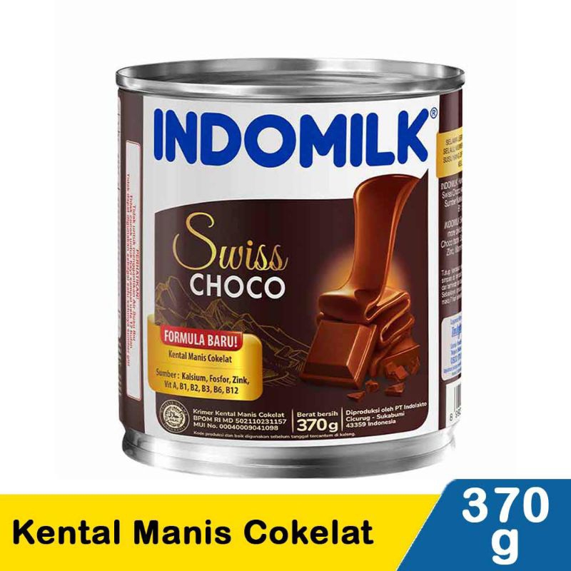 Indomilk Swiss Choco 370gr