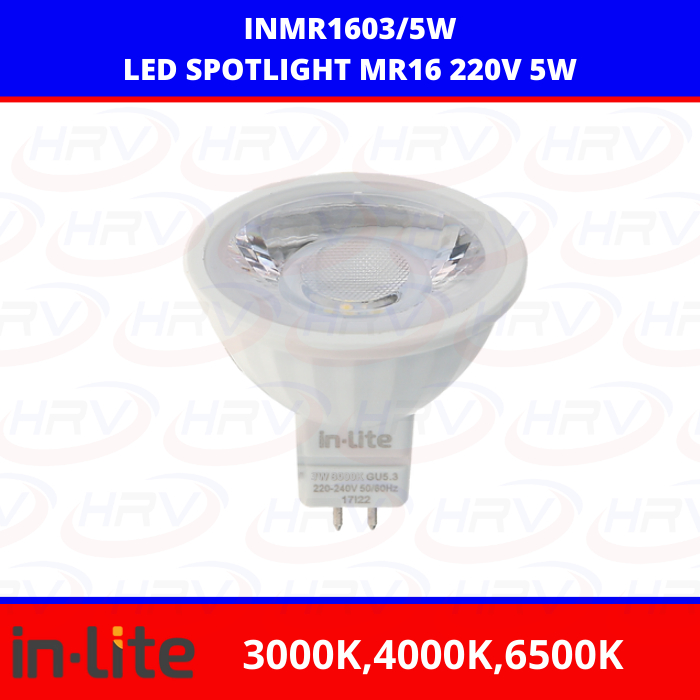 in-Lite - LED Spotlight MR16 220V 5W