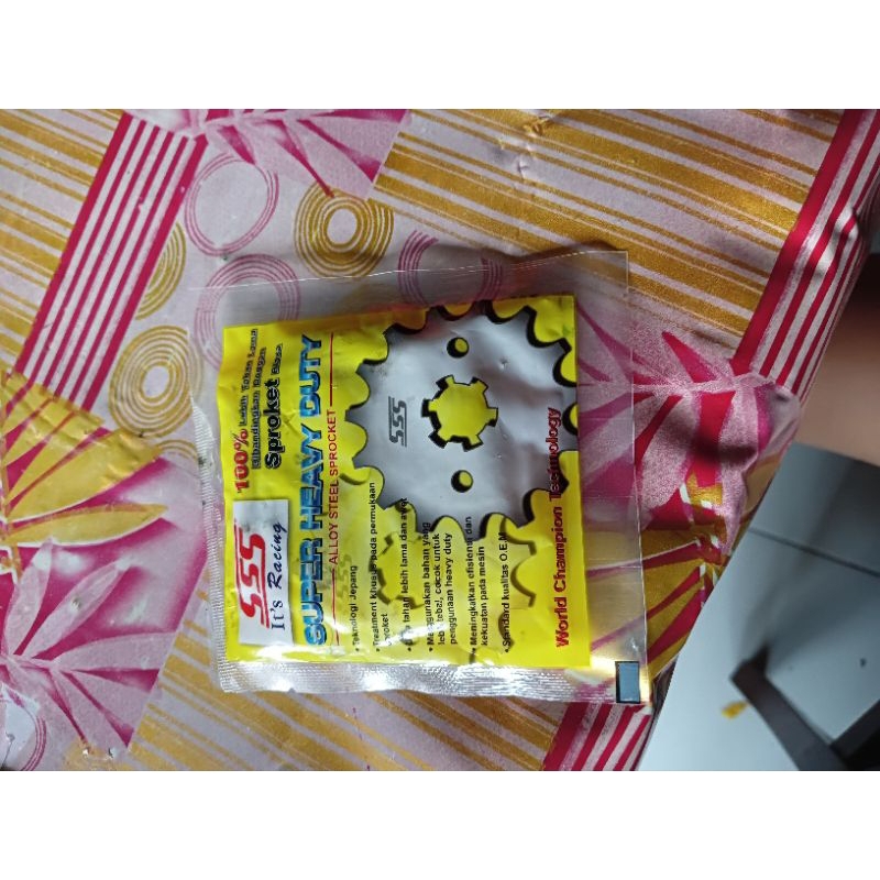 gear depan sss satria fu