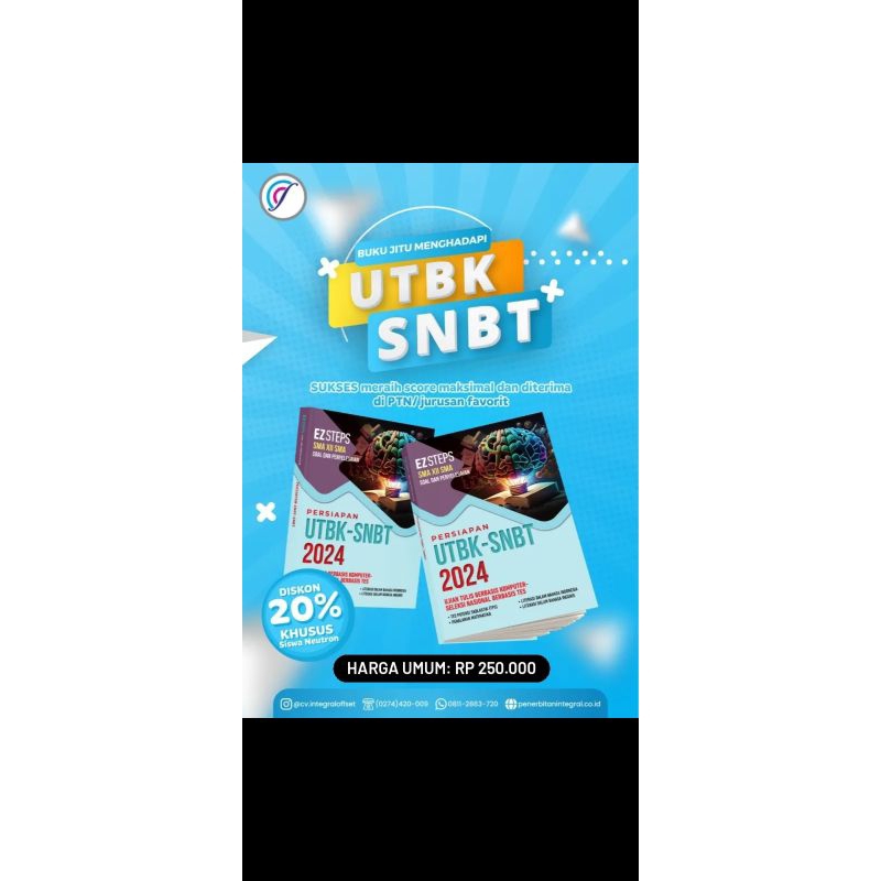 BUKU UTBK/SNBT 2024 by Neutron Yogyakarta