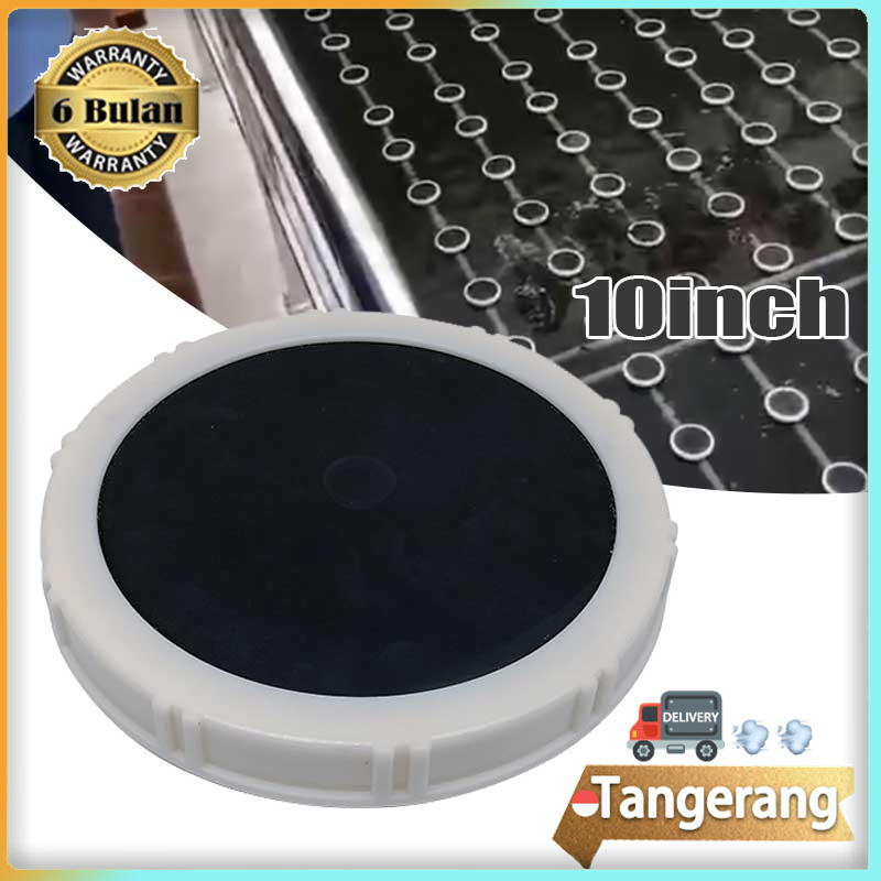 Fine Bubble Diffuser 10 Inch Fine Buble Difuser Aerator Kolam Ikan Bioflok Disc