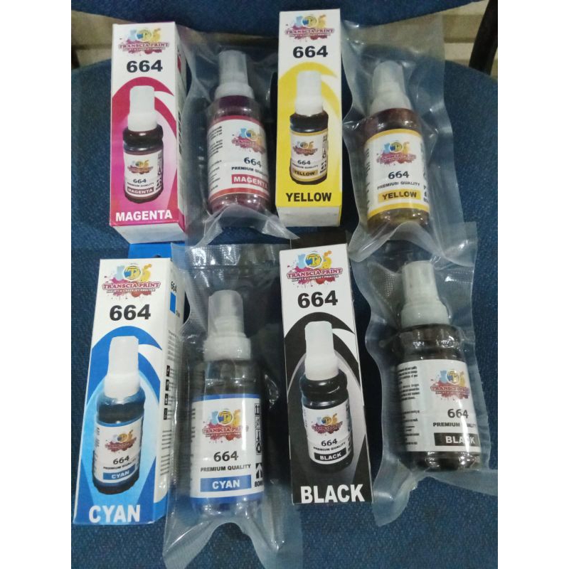 tinta epson 664 cmyk