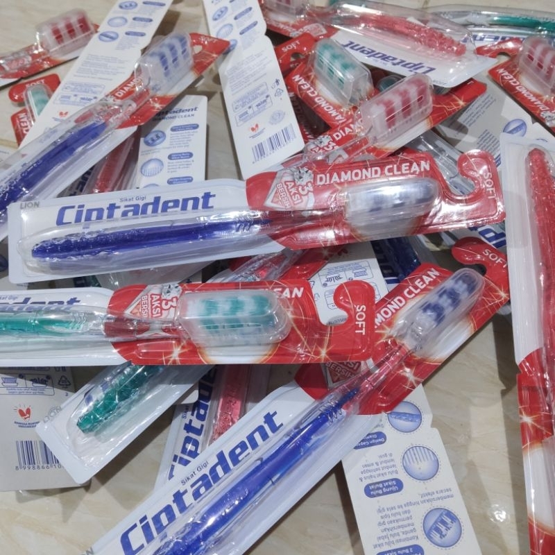 Sikat gigi ciptadent diamond clean soft/Sikat gigi/Ciptadent/Sikat gigi ciptadent singel