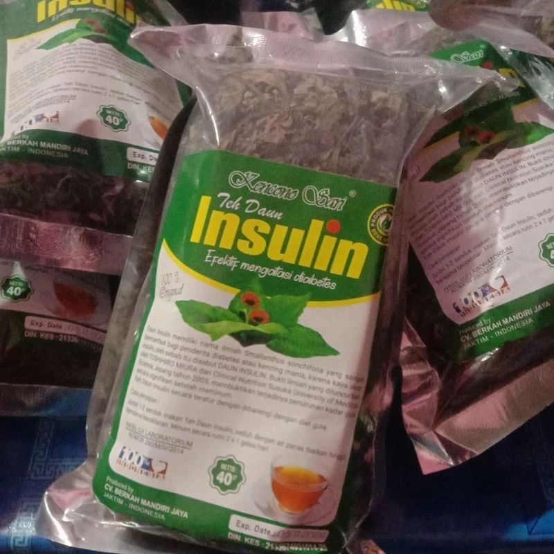 

TEH DAUN INSULIN murni tanpa pengawet