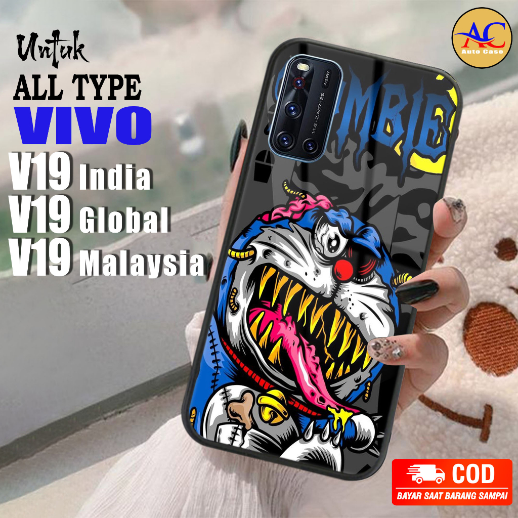 Case Hp Softcase Glossy Vivo V19 India V19 Global V19 Malaysia ABS Casing Silikon Handphone Pelindun