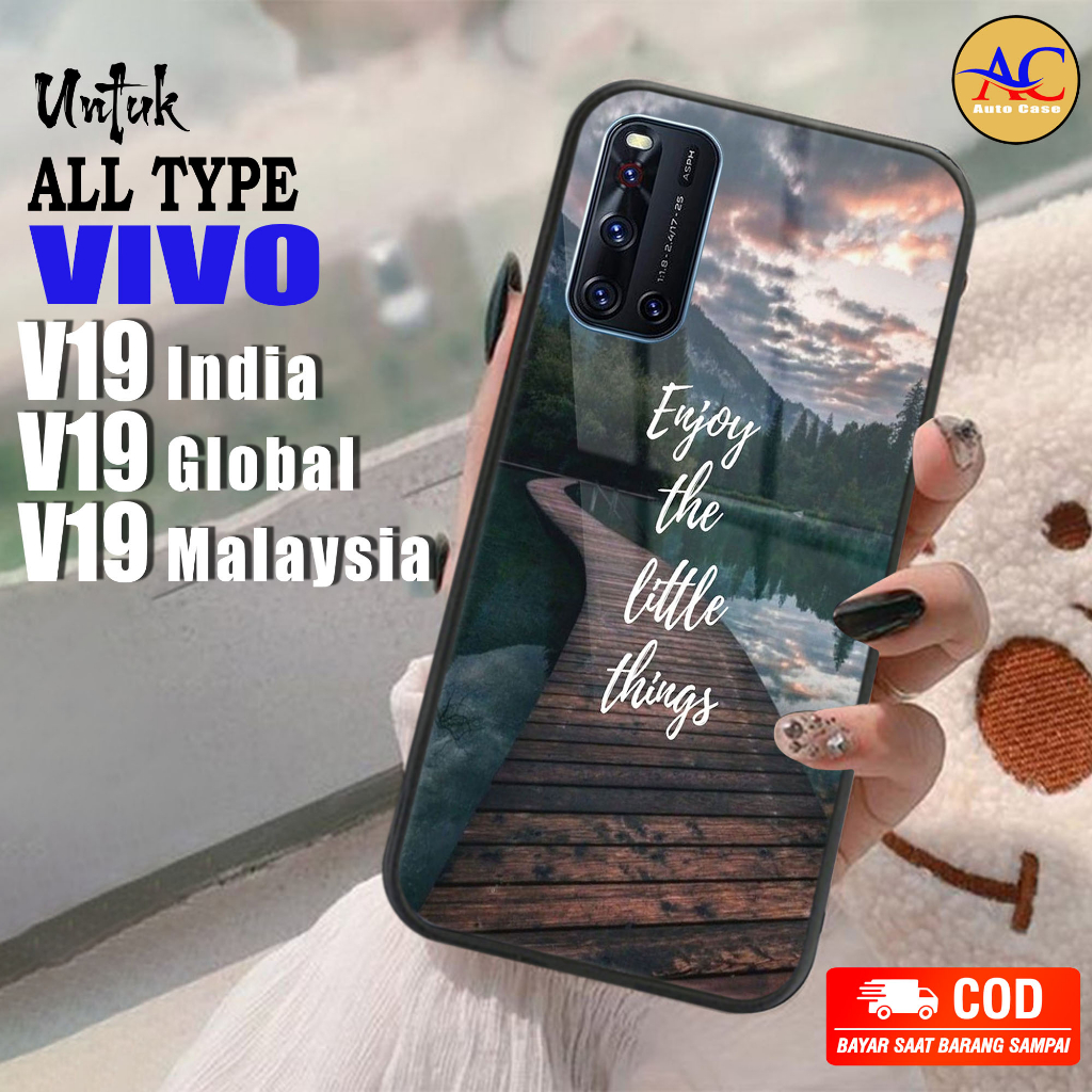 Case Hp Softcase Glossy Vivo V19 India V19 Global V19 Malaysia ADVTR Casing Silikon Handphone Pelind